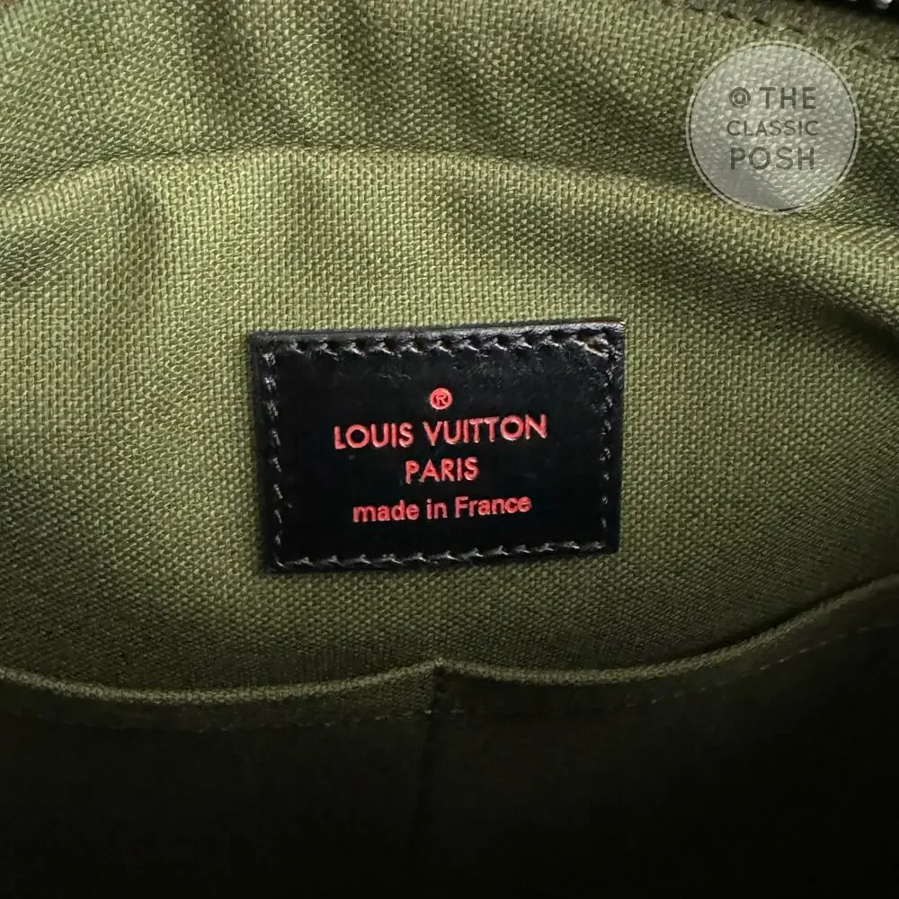 EUC Louis Vuitton Infrarouge Soft Trunk Clutch Bag GM Crossbody Shoulder